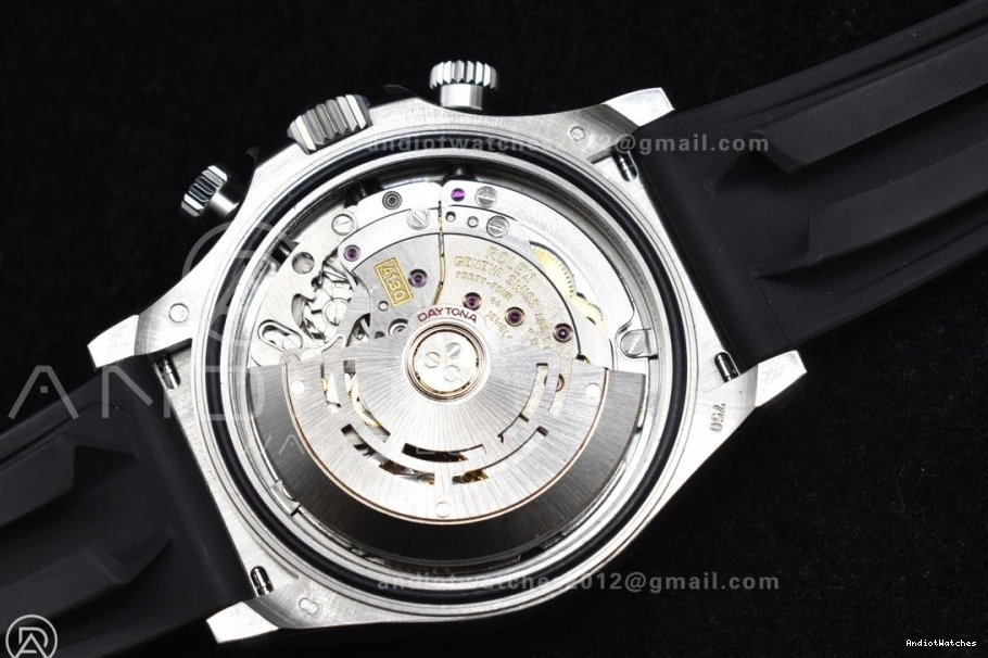 Rubber Gray QF 788 Dial Daytona Unisex Oysterflex Strap Best on 1:1 Edition SA 116519 0908